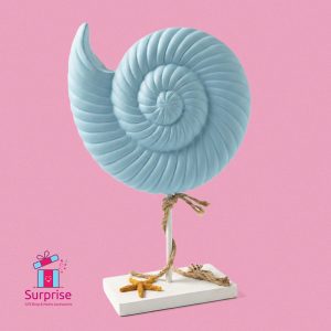 Mediterranean Shell Table Sculpture - Image 2