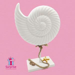 Mediterranean Shell Table Sculpture - Image 2