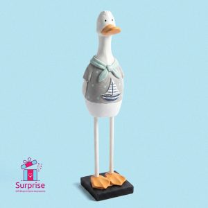 Nautical Anchor Duck Figurine - Image 2
