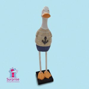 Nautical Anchor Duck Figurine - Image 2