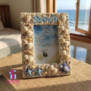 Beach Photo Frame Decor - Image 1
