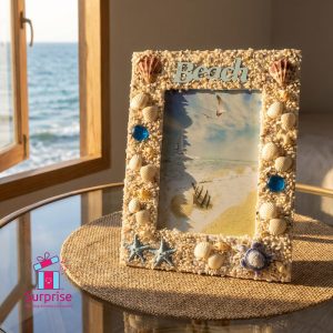 Beach Photo Frame Decor - Image 1