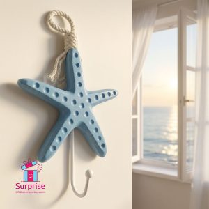 Decorative Nautical Starfish Wall Hook - Image 1