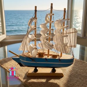 Decorative Sailing Ship Decor - Image 1