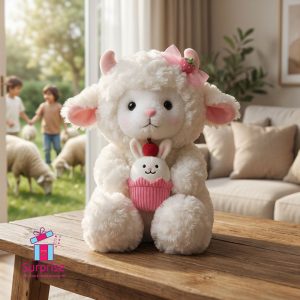Eid Lamb Plush Toy 21 CM - Image 1