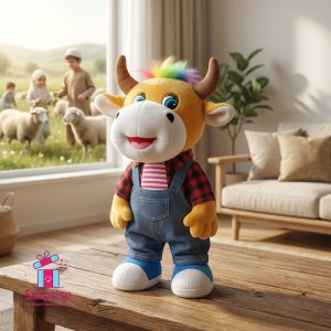 Musical Eid Dancing Cow Toy - Image 1