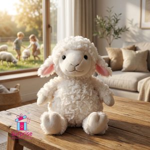 Eid Lamb Plush Toy 17 CM - Image 1