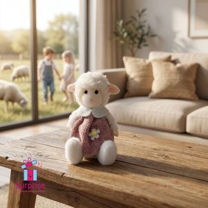 Eid Lamb Wool Toy 9 CM - Image 1