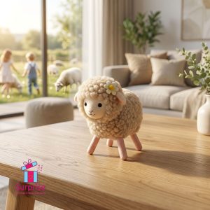 Decorative Standing Eid Sheep 9 CM - Image 1