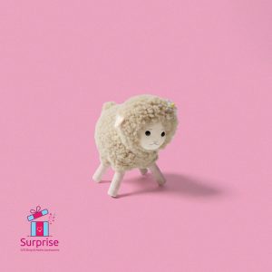 Decorative Standing Eid Sheep 9 CM - Image 2
