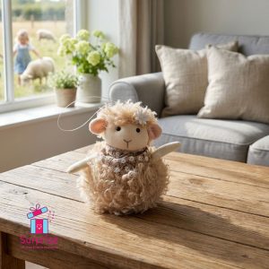 Decorative Standing Eid Sheep 8 CM - Image 1