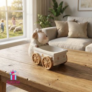 Eid Sheep Resin Figurine Bowl - Image 1