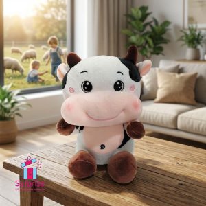 Eid Cow Plush Toy 20 CM - Image 1