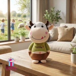 Eid Cow Plush Toy 25 CM - Image 1