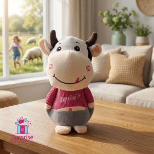 Eid Cow Plush Toy 25 CM - Image 1