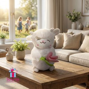 Eid Lamb Plush Toy 25 CM - Image 1