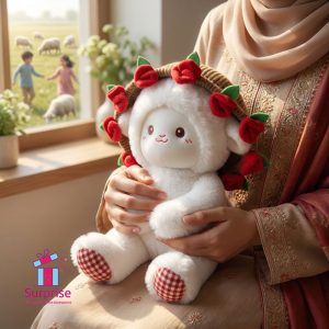 Eid Lamb Plush Toy 20 CM - Image 1