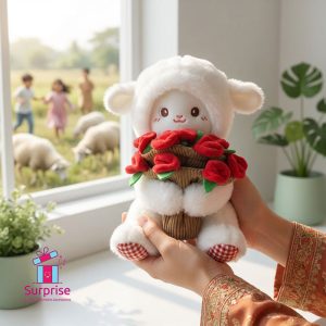 Eid Lamb Plush Toy 20 CM - Image 1