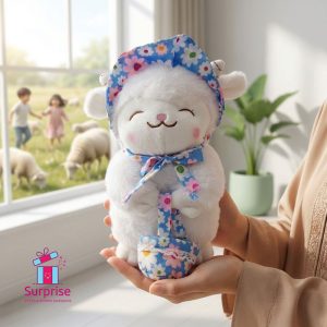 Eid Lamb Plush Toy 22 CM - Image 1
