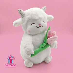 خروف العيد فرو 30 سم - الصورة 2