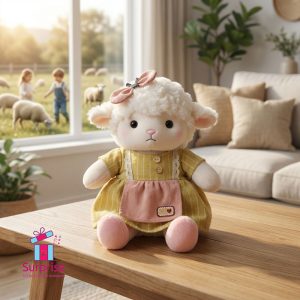 Eid Lamb Plush Toy 27 CM - Image 1