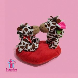 Eid Cow Couples Plush Toy 12 CM - Image 2
