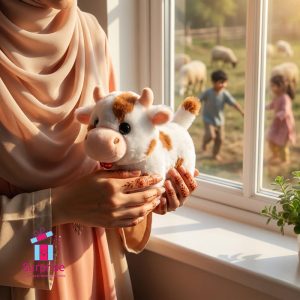 Interactive Plush Walking Cow Plays Cow Sound 16 CM - Image 1