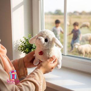 Interactive Plush Walking Sheep 10 CM - Image 1
