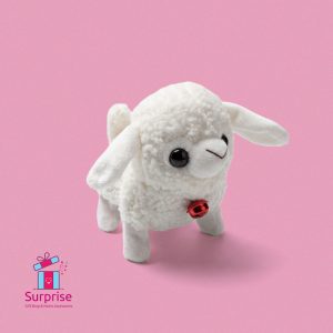 Interactive Plush Walking Sheep 10 CM - Image 2