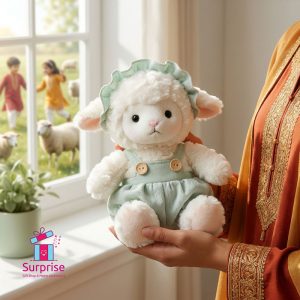 Eid Lamb Plush Toy 25 CM - Image 1
