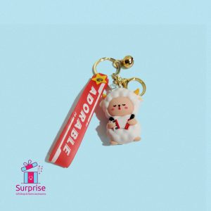 Eid Sheep Rubber Keychain - Image 2
