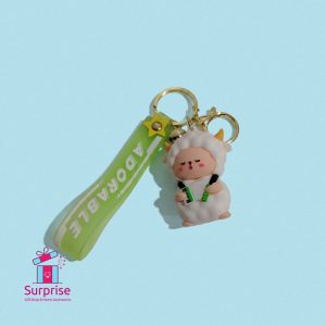 Eid Sheep Rubber Keychain - Image 2