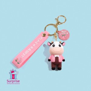 Eid Cow Rubber Keychain - Image 2