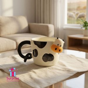Cow Eid Porcelain Mug 350 ml - Image 1