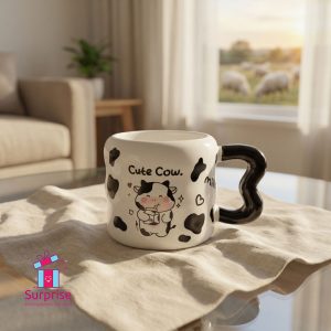 Cow Eid Porcelain Mug 350 ml - Image 1