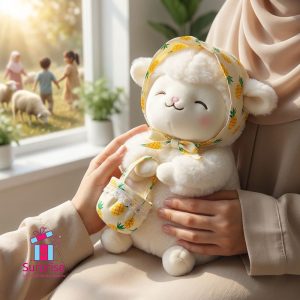 Eid Lamb Plush Toy 23 CM - Image 1