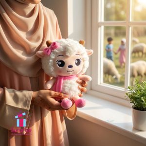 Eid Lamb Plush Toy 25 CM - Image 1
