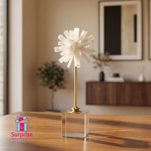 Selenite Starburst Sculpture - Image 1