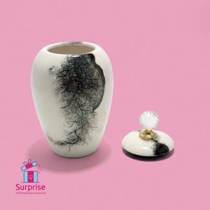Handmade Abstract Ceramic Vase - Image 2