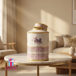 برطمان سيراميك ديكور فاخر - الصورة 1
