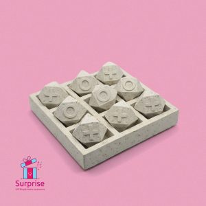Geometric Concrete Tic-Tac-Toe - Image 2