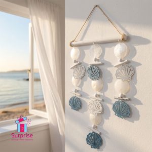 Coastal Seashell Wall Hanging - Image 1