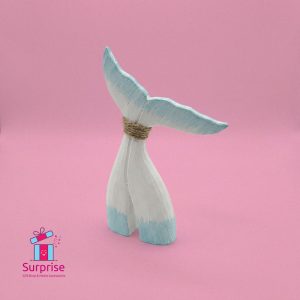 Wooden Whale Tail Decor - Image 2
