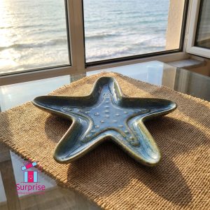 Porcelain Starfish Trinket Dish - Image 1