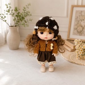 Mini Articulated Fashion Doll 1 English Song 22 CM - Image 1