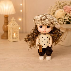 Mini Articulated Fashion Doll 1 English Song 22 CM - Image 1