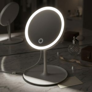 مرآة مكياج ذكية بإضاءة LED - الصورة 4