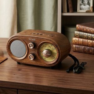 NNS Retro Wireless Bluetooth Speaker Radio - Image 1