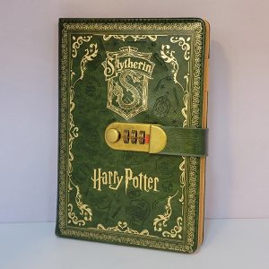 Harry Potter Slytherin Lock Diary NoteBook - Image 2