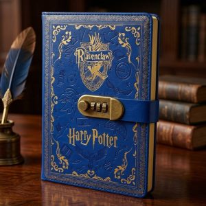 Harry Potter Slytherin Lock Diary NoteBook - Image 1